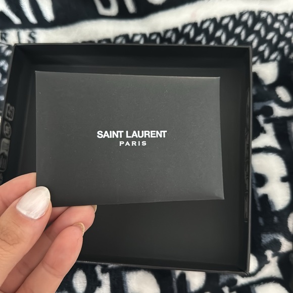 YSL CARD HOLDER BLACK - Picture 10 of 12